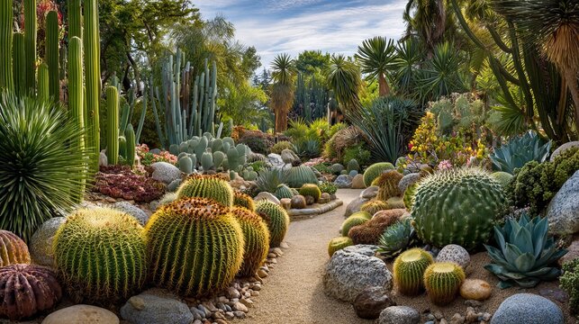 Botanical collection, Balboa Park, San Diego, California, USA