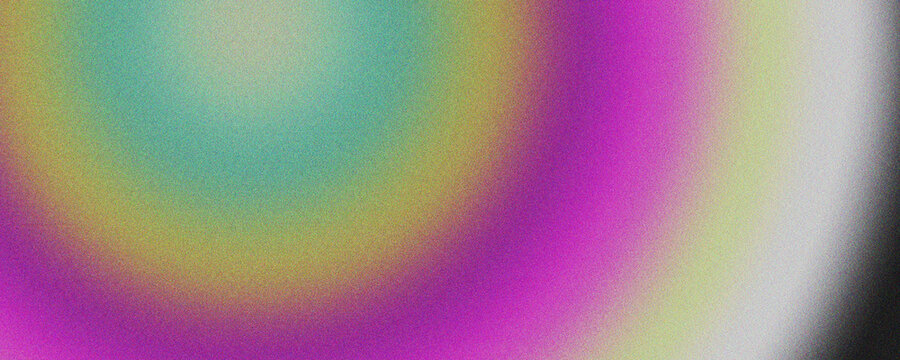 A vibrant and colorful abstract background with a mix of purple, pink, yellow, green, and blue hues