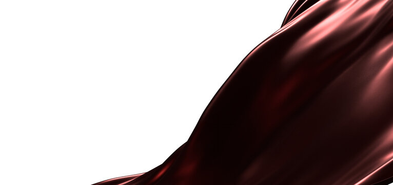 Abstract satin material with soft folds and highlights, suitable for design and background use. Great for luxury and ele