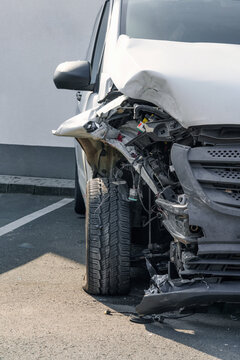 A car after an accident &ndash; ​​total loss. Insurance claim.