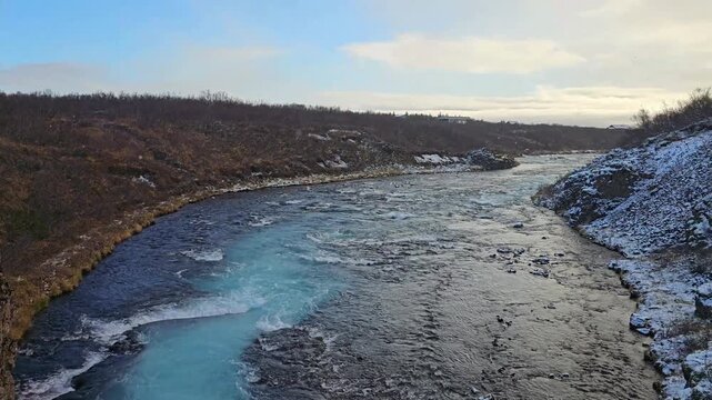 Płynący prąd rzeki