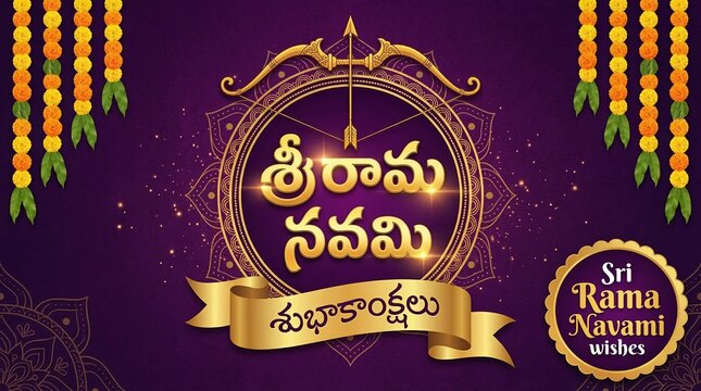 Sri rama navami wishes written in telugu language