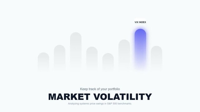 Market Volatility Dashboard Analyzing Systemic Price Swings In S&P 500 Benchmarks With Vix Index