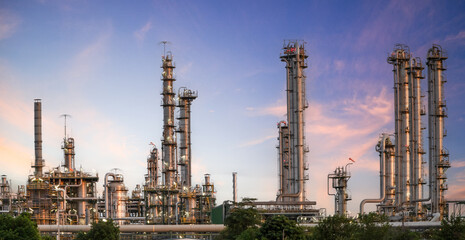 Oil and Gas Industrial zone,The equipment of oil refining,Close-up of industrial pipelines of an oil-refinery plant,Detail of oil pipeline with valves in large oil refinery.