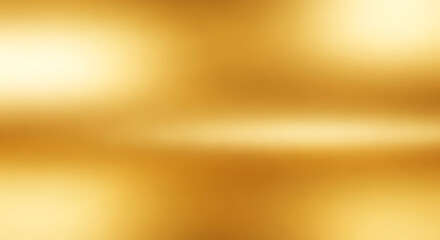 A radiant golden blur spreads horizontally, creating a luxurious and elegant background.