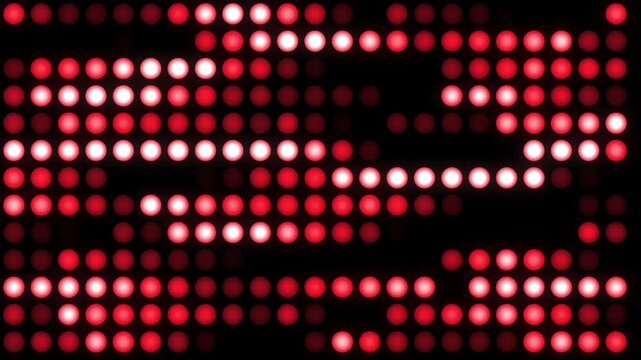 Abstract Red Dot Pattern Motion Background