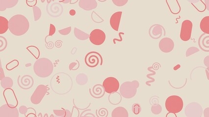 Pink and beige abstract background design.