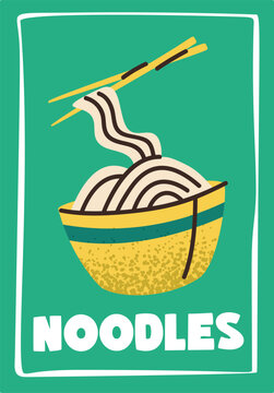 South Korea poster traditional food