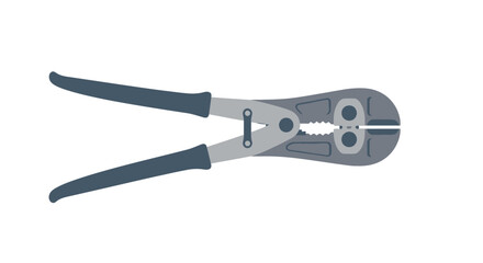 Obraz premium Pliers with black rubber grips.