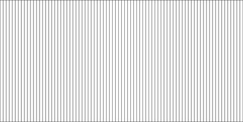 Naklejka premium Narrow black-white vertical lines. Symmetric geometric ornament. Striped seamless pattern, abstract wallpaper. Digital paper for textile print, page fill. Vector