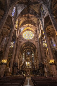 Interior, Altrar Room of Palma Cathedral, Cathedral of Saint Mary, Palma, Majorca, Spain