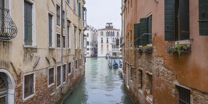 Old Town Canal, Venice, Veneto, Italy