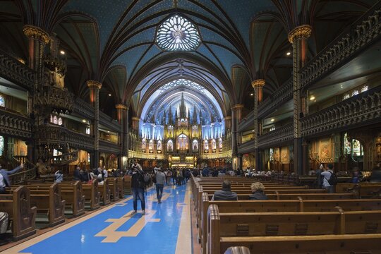 Basilique Notre-Dame, Montreal, Canada