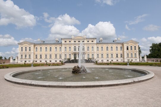 Baroque Rundale Castle, Lithuania