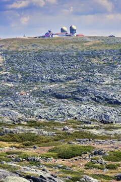 Torre, highest point of continental Portugal, Serra da Estrela, Portugal