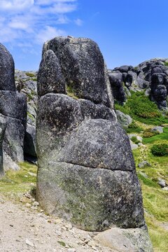 Rock formation, Geosite Covao do Boi, Serra da Estrela, Portugal