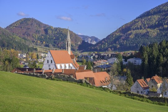 Charterhouse Gaming the former Marienthron Monastery, Gaming, Lower Austria, Austria
