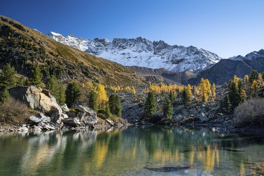 Lago di Val Viola, Val di Campo, Engadin, Canton Graub&uuml;nden, Switzerland