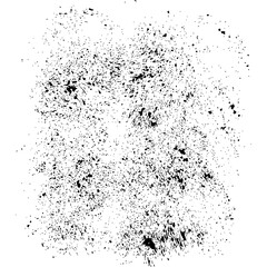 Obraz premium Hand drawn grungy spray sprinkle element.