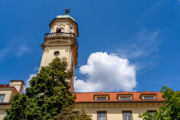 Obraz premium Astronomical Tower of the Clementinum in Prague