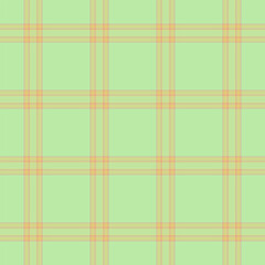 Age fabric check seamless, elementary tartan texture background. Mexico plaid vector textile pattern in light and lime colors.