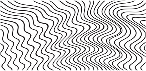 B&W Abstract Wavy Line Texture Organic Flow Background © REAVENN