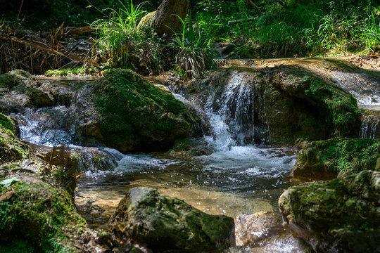 Les cascades sur la Cassole, Cotignac, Var, Provence, France
