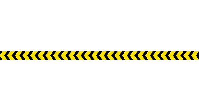 Yellow and black caution tape on white background safety warning symbol hazard marker warning tape safety tape