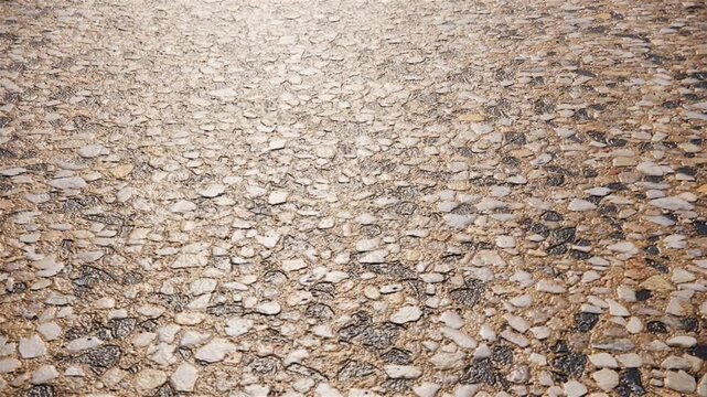 exposed aggregate stone texture background animation