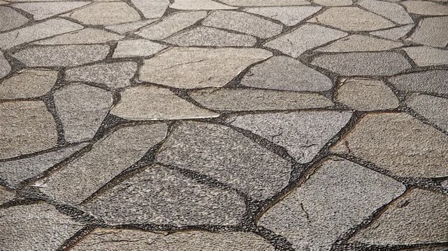 Paving flagstone texture animation