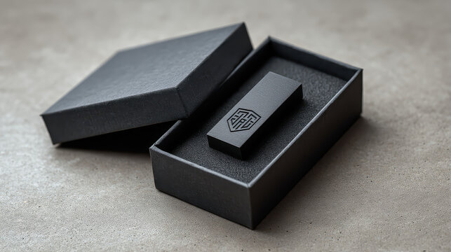 Elegant USB Branding Mockup for Corporate Clients