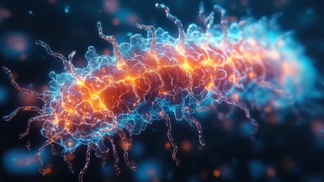 A close-up view of an airplane cell, perfect for representing aviation, travel or technology