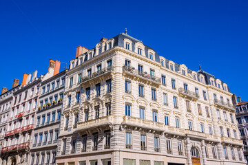 Obraz premium Autour de la Place des Jacobins de Lyon Presqu’île en France