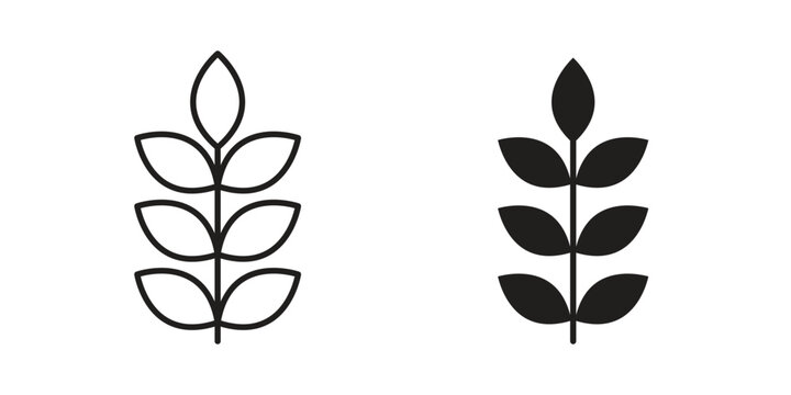 Malt icon. Simple linear element illustration. Thin stroke sign can be used for web, mobile and UI.