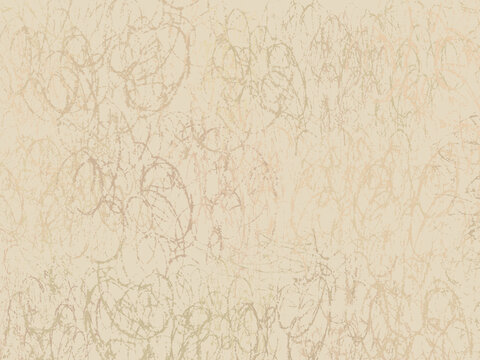 Subtle beige textured background with abstract scribble and grain patterns. Minimalist artistic backdrop with copy space for professional presentation.