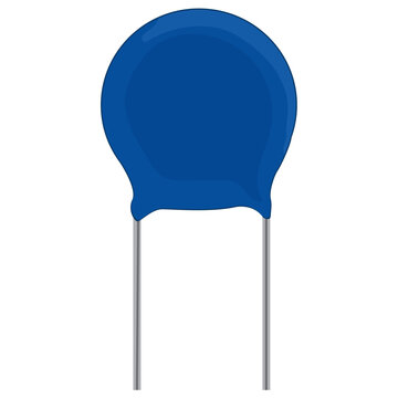 high voltage ceramic capacitor vector.