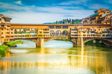 Fototapeta premium Ponte Vecchio, Florence, Italy