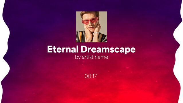 Audio Visualizer Theme 2 &ndash; Dynamic Music Spectrum Animation, Sound Wave Equalizer Display, Modern Audio Reactive Motion Graphics for Music Videos and Social Media