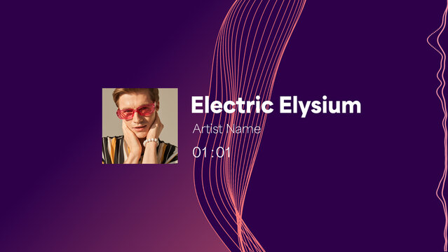 Audio Visualizer Theme 6 &ndash; Dynamic Music Spectrum Animation, Sound Wave Equalizer Display, Modern Audio Reactive Motion Graphics for Music Videos and Social Media