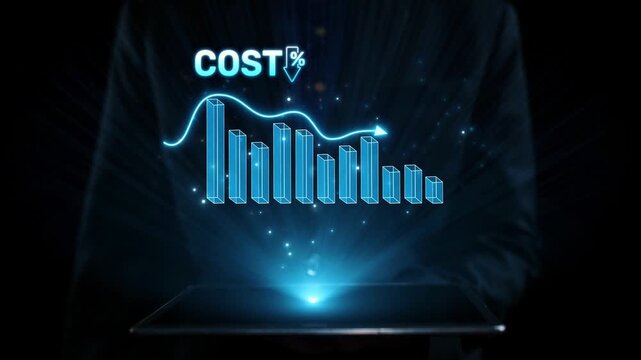 Cost reduction and cost saving through digital transformation, business cost optimization, operational cost reduction, financial savings, and resource efficiency strategies for business success. Elide