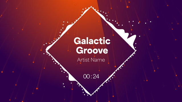 Audio Visualizer Theme 22 &ndash; Dynamic Music Spectrum Animation, Sound Wave Equalizer Display, Modern Audio Reactive Motion Graphics for Music Videos and Social Media