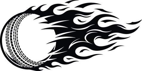 Fototapeta premium Tire on Fire Flame Decal Tribal Tattoo Style Sports Racing Emblem