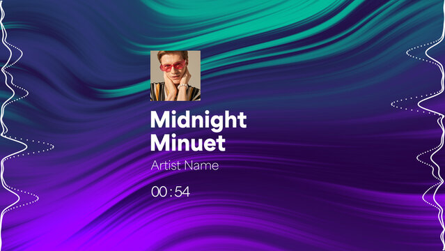 Audio Visualizer Theme 44 &ndash; Dynamic Music Spectrum Animation, Sound Wave Equalizer Display, Modern Audio Reactive Motion Graphics for Music Videos and Social Media