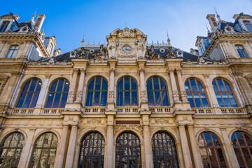Fototapeta premium Le Palais de la Bourse de Lyon en France