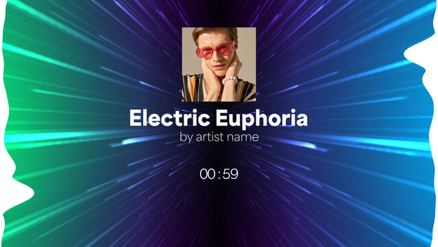 Audio Visualizer Theme 50 &ndash; Dynamic Music Spectrum Animation, Sound Wave Equalizer Display, Modern Audio Reactive Motion Graphics for Music Videos and Social Media