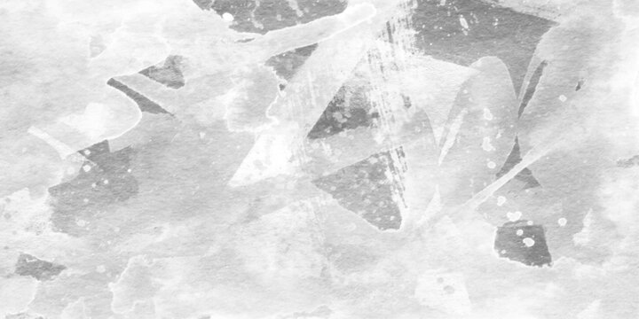 Watercolor background, art abstract surface gray, balck watercolour part abstract surface grey watercolor painting texturedainting textured design on white paper background,