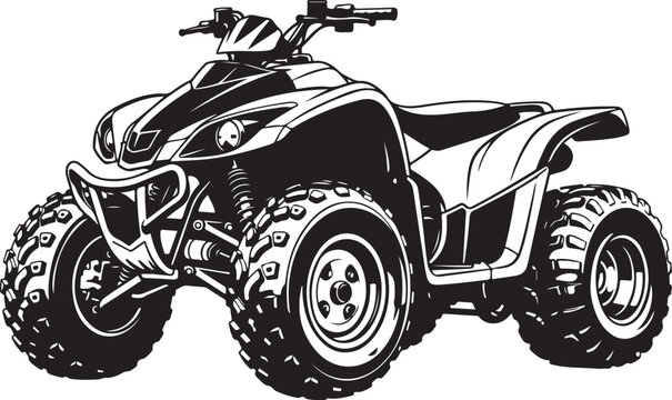 ATV Quad Bike Silhouette