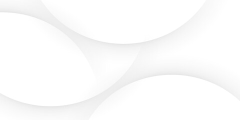 Obraz premium Minimal white and grey abstract background with dynamic curves. Vector illustration