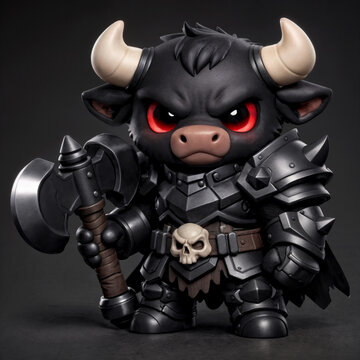 miniatura toto guerriero