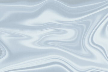 Fototapeta premium Subtle cool blue and white liquid flow abstract background texture with soft swirling motion